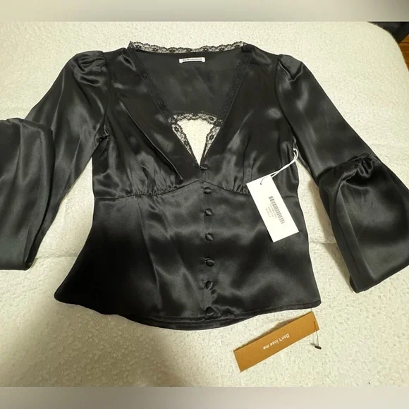 ReformationRosen Silk Top